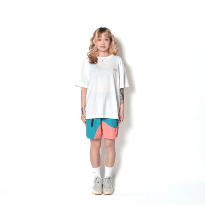 AKTR TIDELINE WAVE NYLON WIDE 5.5″ SHORTS (TL) アクター タイドライン ウェーブ ナイロン ワイド 5.5インチ ショーツ 226-046002【メンズ ショートパンツ 短パン ナイロンパンツ ワイドシルエット 26FW】