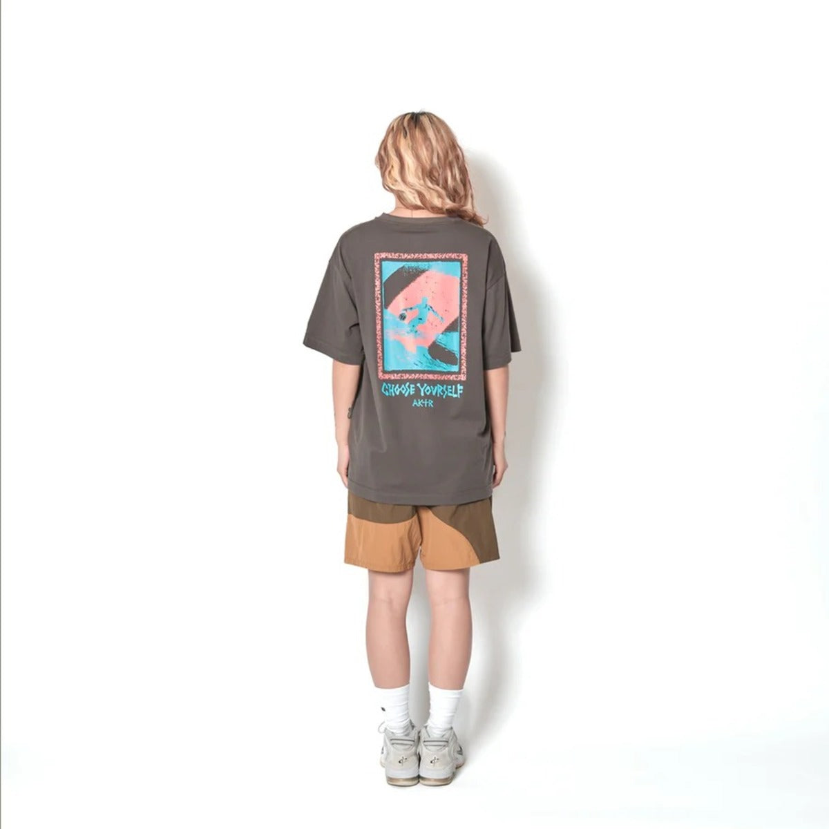 AKTR TIDELINE WAVE NYLON WIDE 5.5″ SHORTS (OL) アクター タイドライン ウェーブ ナイロン ワイド 5.5インチ ショーツ 226-046002【メンズ ショートパンツ 短パン ナイロンパンツ ワイドシルエット 26FW】