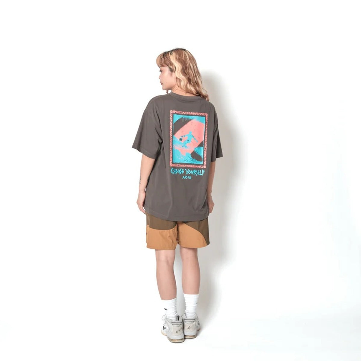 AKTR TIDELINE WAVE NYLON WIDE 5.5″ SHORTS (OL) アクター タイドライン ウェーブ ナイロン ワイド 5.5インチ ショーツ 226-046002【メンズ ショートパンツ 短パン ナイロンパンツ ワイドシルエット 26FW】