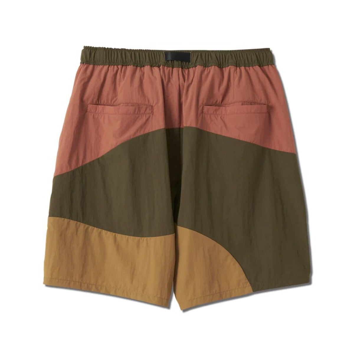 AKTR TIDELINE WAVE NYLON WIDE 5.5″ SHORTS (OL) アクター タイドライン ウェーブ ナイロン ワイド 5.5インチ ショーツ 226-046002【メンズ ショートパンツ 短パン ナイロンパンツ ワイドシルエット 26FW】