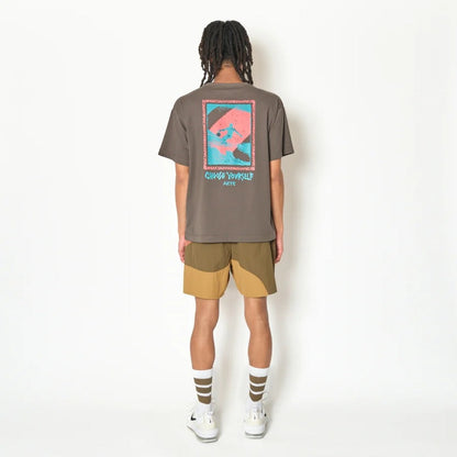 AKTR TIDELINE WAVE NYLON WIDE 5.5″ SHORTS (OL) アクター タイドライン ウェーブ ナイロン ワイド 5.5インチ ショーツ 226-046002【メンズ ショートパンツ 短パン ナイロンパンツ ワイドシルエット 26FW】