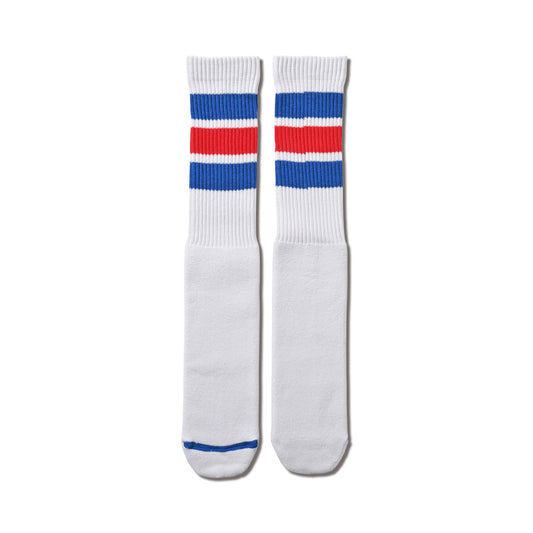 AKTR BASIC MONSTER SOCKS アクター ベーシック モンスター ソックス 524-004021【メンズ ソックス オールドスクール レトロカラー クルーソックス ラインソックス 26FW】