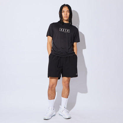 AKTR BASIC AKTR LOGO SPORTS TEE アクター ベーシック アクター ロゴ スポーツ ティー 524-009005【メンズ 半袖Tシャツ ベーシックデザイン ロゴプリント シンプルデザイン スポーツウェア 26FW】