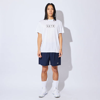 AKTR BASIC AKTR LOGO SPORTS TEE アクター ベーシック アクター ロゴ スポーツ ティー 524-009005【メンズ 半袖Tシャツ ベーシックデザイン ロゴプリント シンプルデザイン スポーツウェア 26FW】