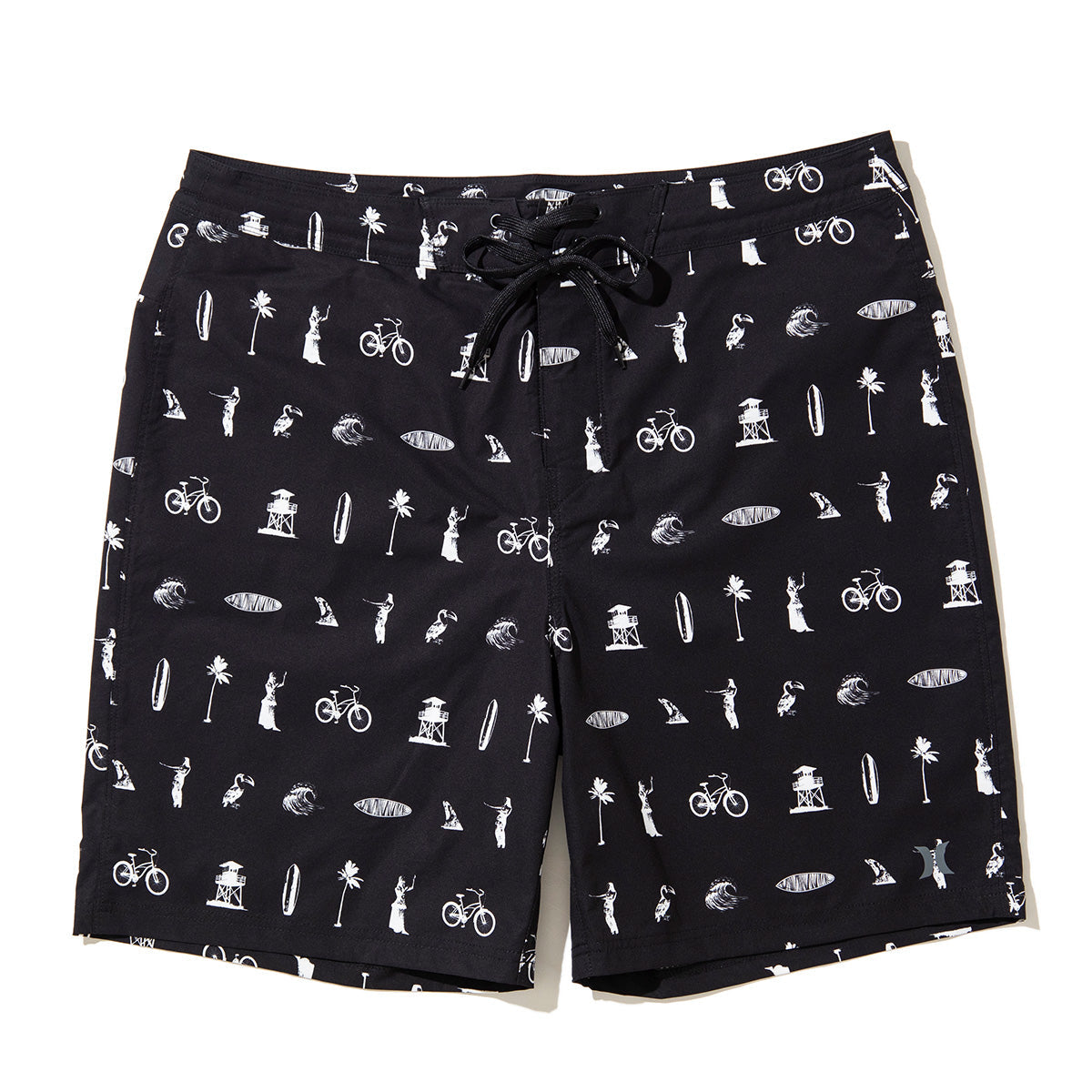 Hurley  KINETHICS PHANTOM BOARDSHORTS ハーレー キネティクス ファントム ボードショーツ 25KTMBS024【メンズ ショートパンツ 短パン 総柄プリント ストレッチ 耐久性 26SS】