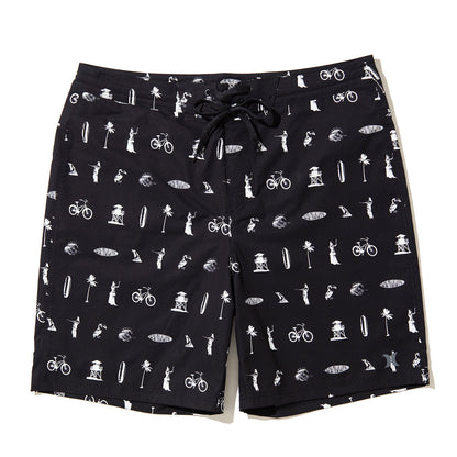 Hurley  KINETHICS PHANTOM BOARDSHORTS ハーレー キネティクス ファントム ボードショーツ 25KTMBS024【メンズ ショートパンツ 短パン 総柄プリント ストレッチ 耐久性 26SS】