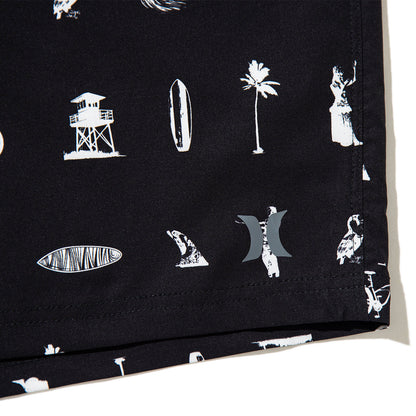 Hurley  KINETHICS PHANTOM BOARDSHORTS ハーレー キネティクス ファントム ボードショーツ 25KTMBS024【メンズ ショートパンツ 短パン 総柄プリント ストレッチ 耐久性 26SS】