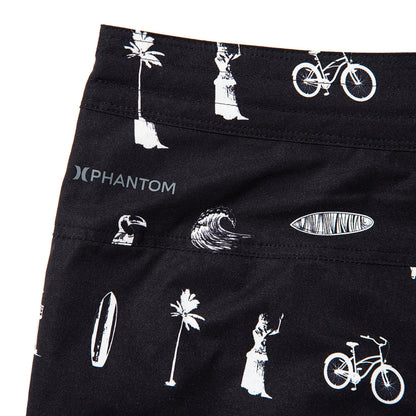 Hurley  KINETHICS PHANTOM BOARDSHORTS ハーレー キネティクス ファントム ボードショーツ 25KTMBS024【メンズ ショートパンツ 短パン 総柄プリント ストレッチ 耐久性 26SS】