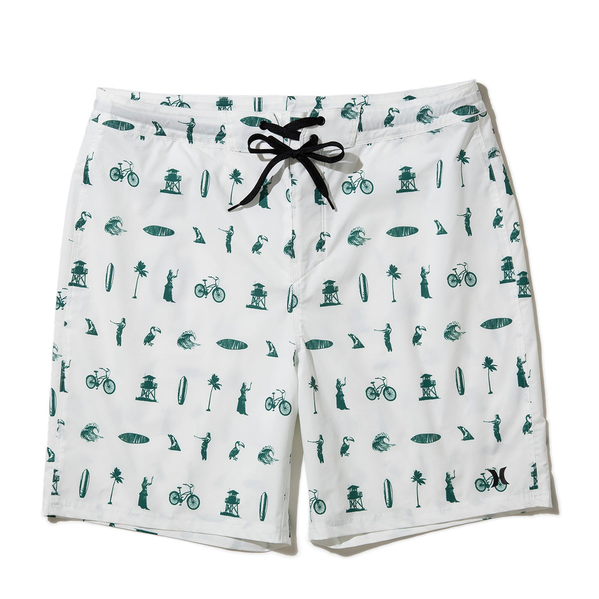 Hurley  KINETHICS PHANTOM BOARDSHORTS ハーレー キネティクス ファントム ボードショーツ 25KTMBS024【メンズ ショートパンツ 短パン 総柄プリント ストレッチ 耐久性 26SS】