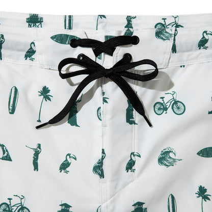 Hurley  KINETHICS PHANTOM BOARDSHORTS ハーレー キネティクス ファントム ボードショーツ 25KTMBS024【メンズ ショートパンツ 短パン 総柄プリント ストレッチ 耐久性 26SS】
