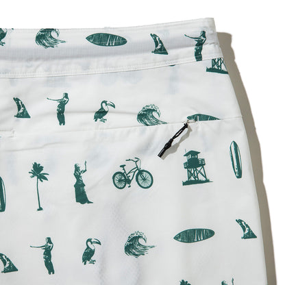 Hurley  KINETHICS PHANTOM BOARDSHORTS ハーレー キネティクス ファントム ボードショーツ 25KTMBS024【メンズ ショートパンツ 短パン 総柄プリント ストレッチ 耐久性 26SS】