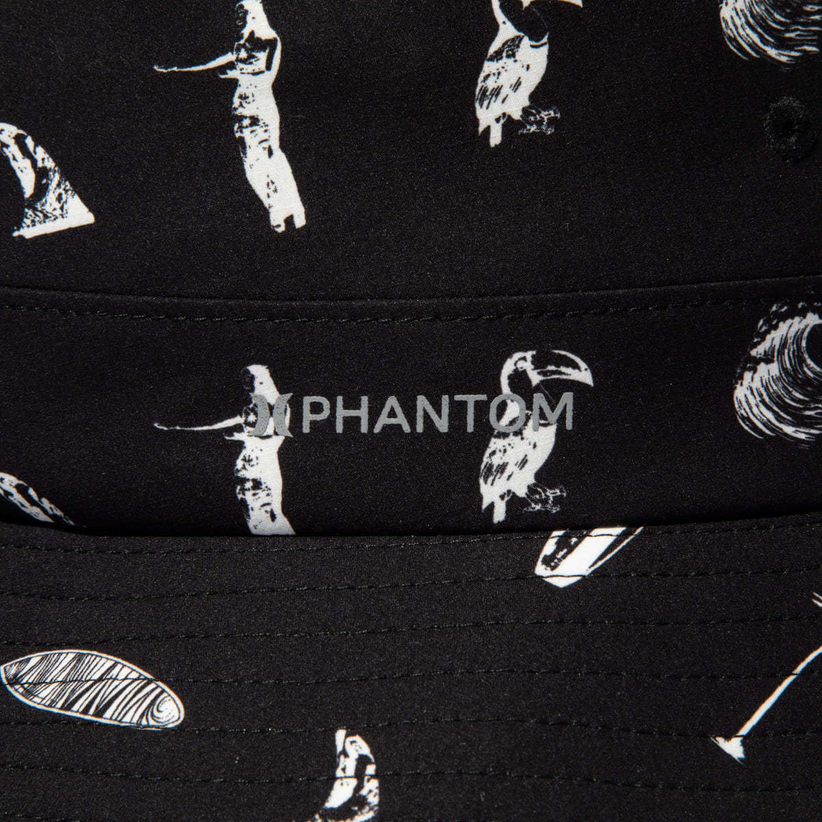 Hurley  KINETHICS PHANTOM BUCKET HAT ハーレー キネティクス ファントム バケットハット 25KTMHW021【メンズ ハット 帽子 総柄プリント ストレッチ 耐久性 26SS】