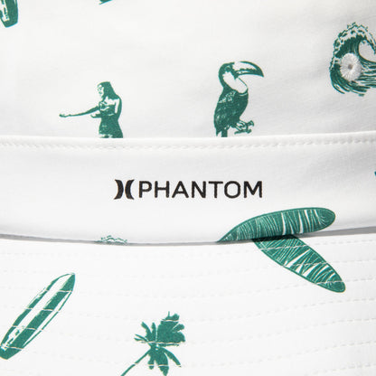 Hurley  KINETHICS PHANTOM BUCKET HAT ハーレー キネティクス ファントム バケットハット 25KTMHW021【メンズ ハット 帽子 総柄プリント ストレッチ 耐久性 26SS】