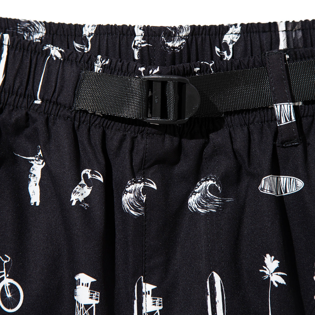 Hurley  KINETHICS PHANTOM WOVEN SHORTS ハーレー キネティクス ファントム ウーブン ショーツ 25KTMWS023【メンズ ショートパンツ 短パン 総柄プリント ストレッチ 耐久性 26SS】
