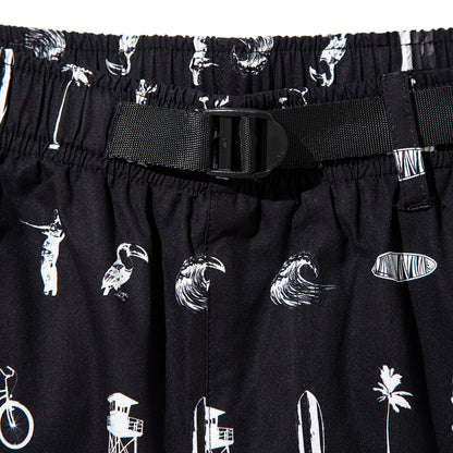 Hurley  KINETHICS PHANTOM WOVEN SHORTS ハーレー キネティクス ファントム ウーブン ショーツ 25KTMWS023【メンズ ショートパンツ 短パン 総柄プリント ストレッチ 耐久性 26SS】