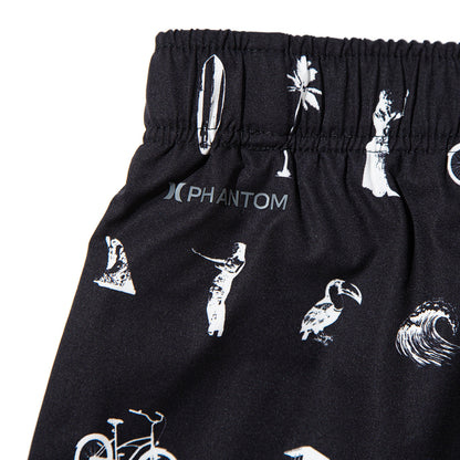 Hurley  KINETHICS PHANTOM WOVEN SHORTS ハーレー キネティクス ファントム ウーブン ショーツ 25KTMWS023【メンズ ショートパンツ 短パン 総柄プリント ストレッチ 耐久性 26SS】