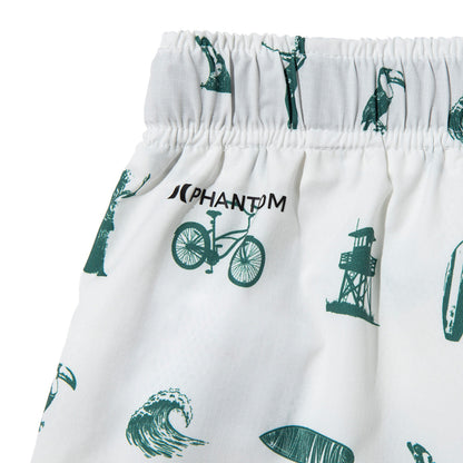Hurley  KINETHICS PHANTOM WOVEN SHORTS ハーレー キネティクス ファントム ウーブン ショーツ 25KTMWS023【メンズ ショートパンツ 短パン 総柄プリント ストレッチ 耐久性 26SS】