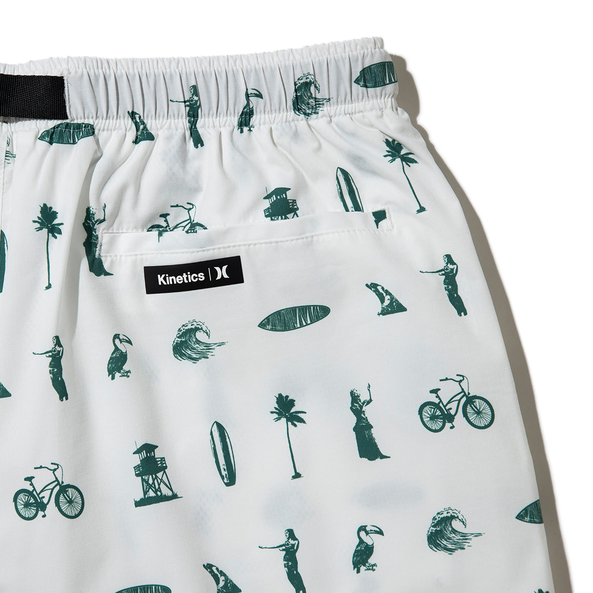 Hurley  KINETHICS PHANTOM WOVEN SHORTS ハーレー キネティクス ファントム ウーブン ショーツ 25KTMWS023【メンズ ショートパンツ 短パン 総柄プリント ストレッチ 耐久性 26SS】