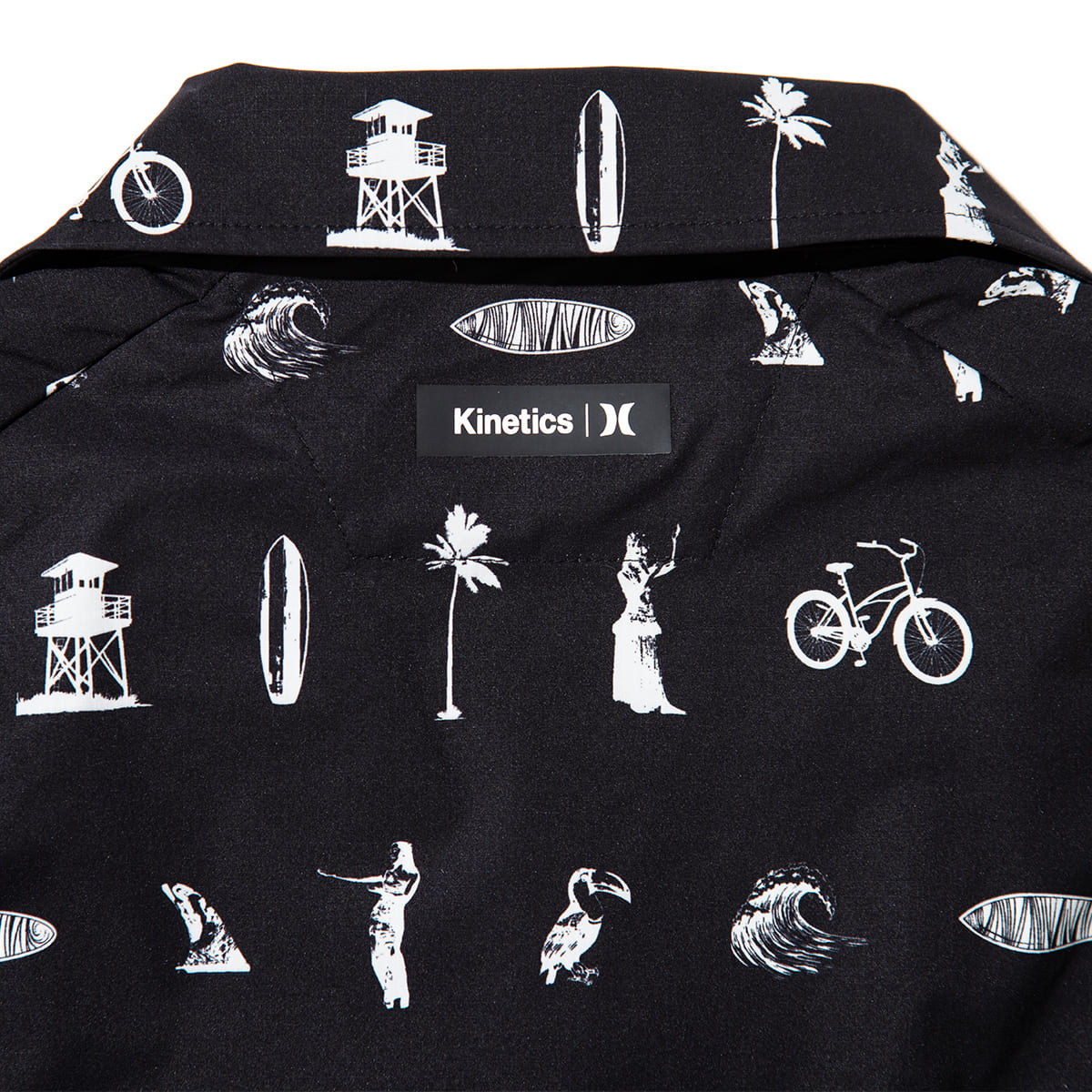 Hurley  KINETHICS PHANTOM WOVEN SHORTS ハーレー キネティクス ファントム ウーブン ショーツ 25KTMWV022【メンズ シャツ 総柄プリント ストレッチ 耐久性 26SS】