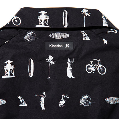 Hurley  KINETHICS PHANTOM WOVEN SHORTS ハーレー キネティクス ファントム ウーブン ショーツ 25KTMWV022【メンズ シャツ 総柄プリント ストレッチ 耐久性 26SS】