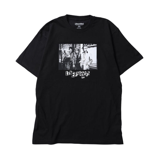 Liberaiders SEX PISTOLS TEE リベレイダース セックス・ピストルズ ティー 776012616【メンズ ロックT モノクロフォト バックプリント パンク ストリートファッション 26FW】