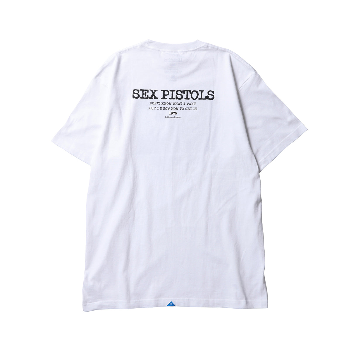 Liberaiders SEX PISTOLS TEE リベレイダース セックス・ピストルズ ティー 776012616【メンズ ロックT モノクロフォト バックプリント パンク ストリートファッション 26FW】