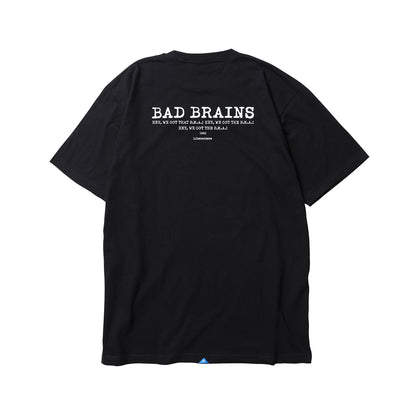Liberaiders BAD BRAINS TEE リベレイダース バッド・ブレインズ・ティー 776032616【メンズ ロックT モノクロフォト バックプリント パンク ストリートファッション 26FW】