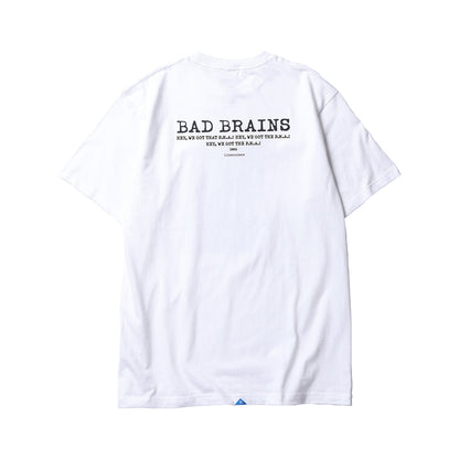 Liberaiders BAD BRAINS TEE リベレイダース バッド・ブレインズ・ティー 776032616【メンズ ロックT モノクロフォト バックプリント パンク ストリートファッション 26FW】