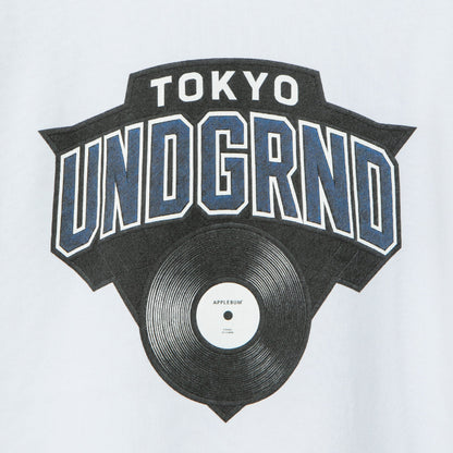 APPLEBUM Tokyo Undgrnd T-Shirt アップルバム トーキョー アンダーグラウンド Tシャツ HS2611103【メンズ 半袖Tシャツ 天竺生地 ストリート カルチャー モノトーン 26SS】