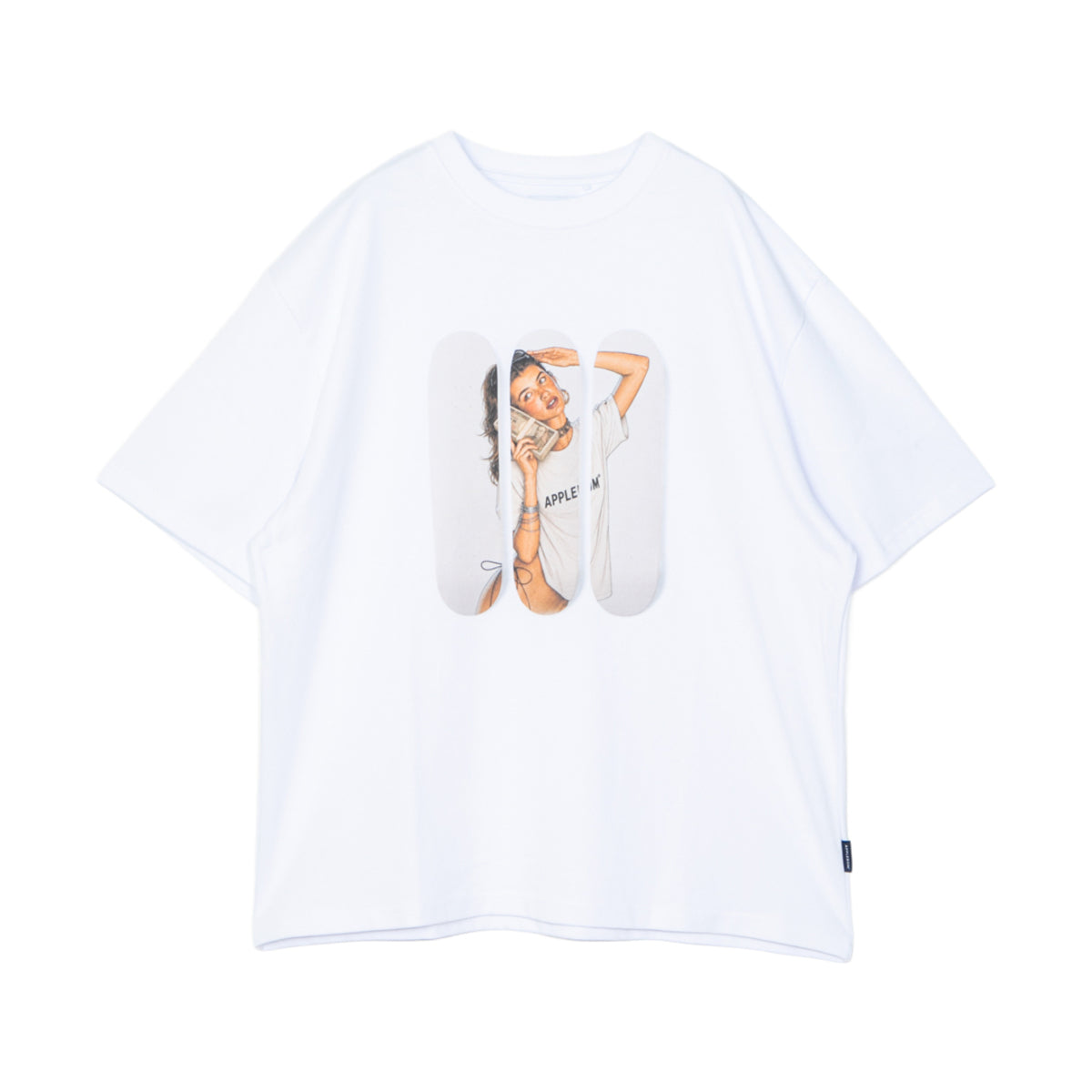 APPLEBUM Money Call T-shirt アップルバム マネー コール Tシャツ HS2611105【メンズ 半袖Tシャツ 前面ロゴ グラフィック 天竺生地 26SS】