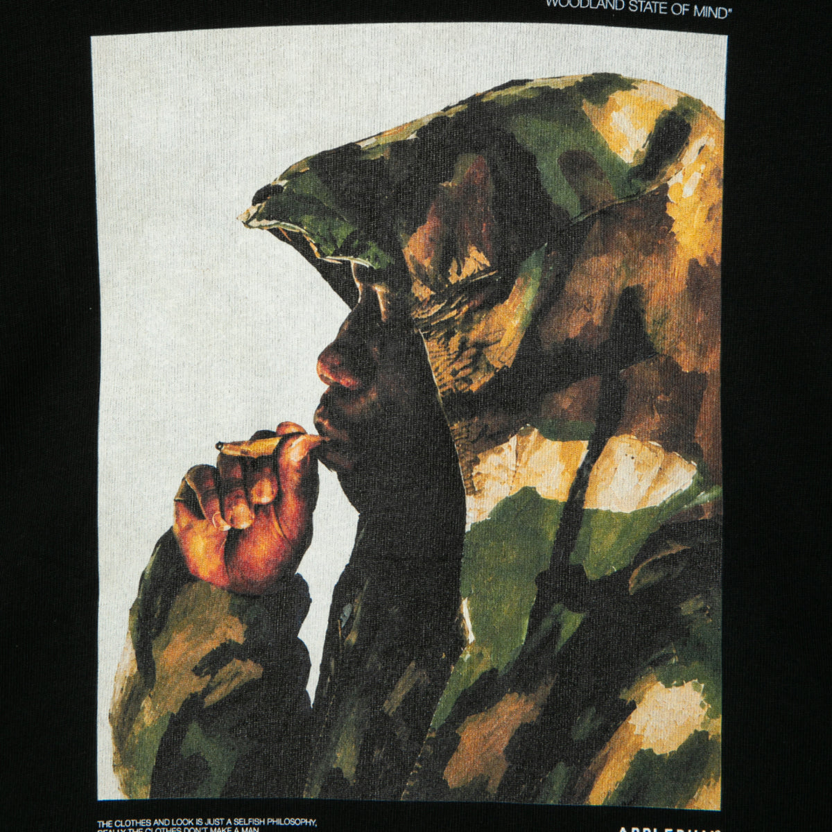 APPLEBUM Buddah T-shirt アップルバム ブッタ Tシャツ HS2611106【メンズ グラフィックTシャツ 天竺生地 12oz ストリート 26SS】