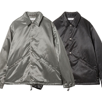 Sandinista Head Coach Jacket サンディニスタ ヘッドコーチジャケット 60426WA01-OW【メンズ 撥水ナイロン ナイロンツイル コーチジャケット 中綿ジャケット 26FW】