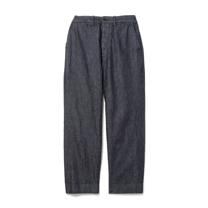 Sandinista Denim Trousers - Washed サンディニスタ デニム トラウザーズ ウォッシュド 60426WA02-BT【メンズ デニムパンツ スラックス ストレートパンツ 11オンスデニム 26FW】