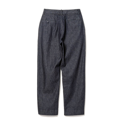 Sandinista Denim Trousers - Washed サンディニスタ デニム トラウザーズ ウォッシュド 60426WA02-BT【メンズ デニムパンツ スラックス ストレートパンツ 11オンスデニム 26FW】