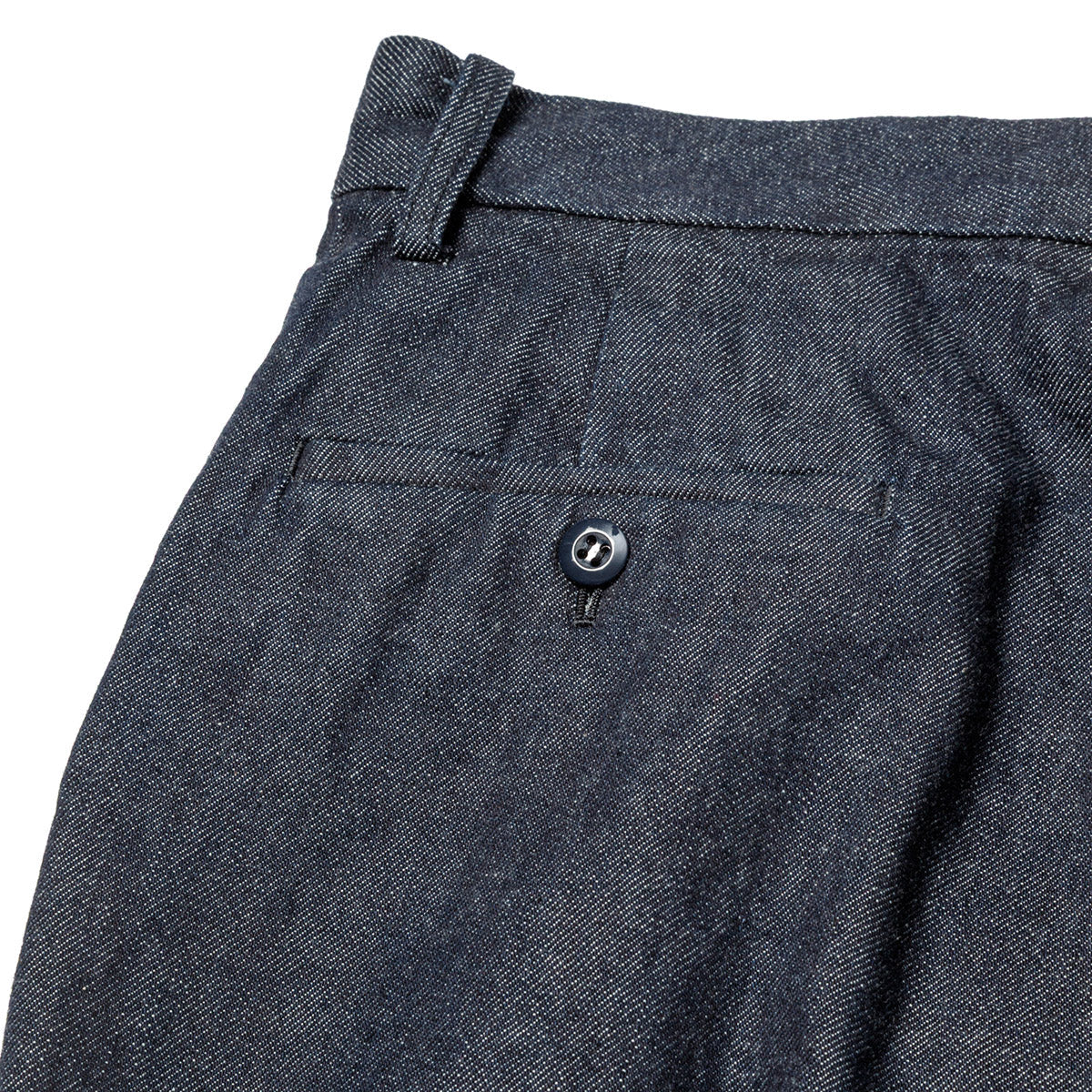 Sandinista Denim Trousers - Washed サンディニスタ デニム トラウザーズ ウォッシュド 60426WA02-BT【メンズ デニムパンツ スラックス ストレートパンツ 11オンスデニム 26FW】