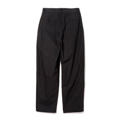 Sandinista Gentleman Tuck Pants サンディニスタ ジェントルマン タック パンツ 60426WA03-BT【メンズ タックパンツ 高密度 コンパクトヤーン 馬布 シルケット加工 26FW】