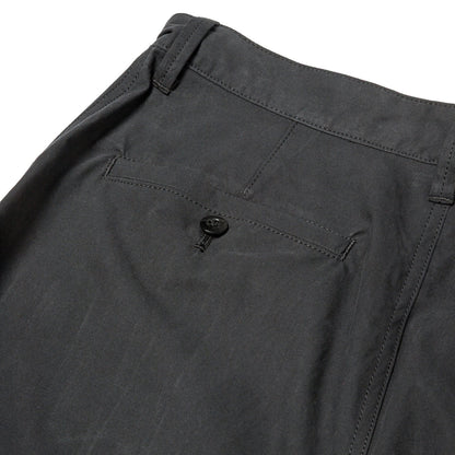 Sandinista Gentleman Tuck Pants サンディニスタ ジェントルマン タック パンツ 60426WA03-BT【メンズ タックパンツ 高密度 コンパクトヤーン 馬布 シルケット加工 26FW】