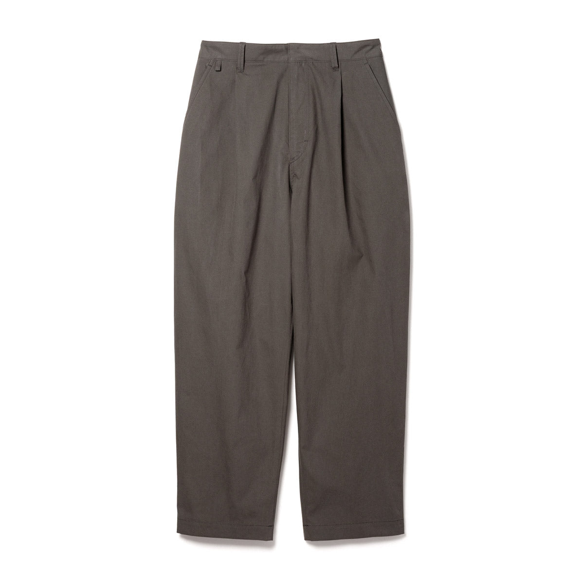 Sandinista Gentleman Tuck Pants サンディニスタ ジェントルマン タック パンツ 60426WA03-BT【メンズ タックパンツ 高密度 コンパクトヤーン 馬布 シルケット加工 26FW】
