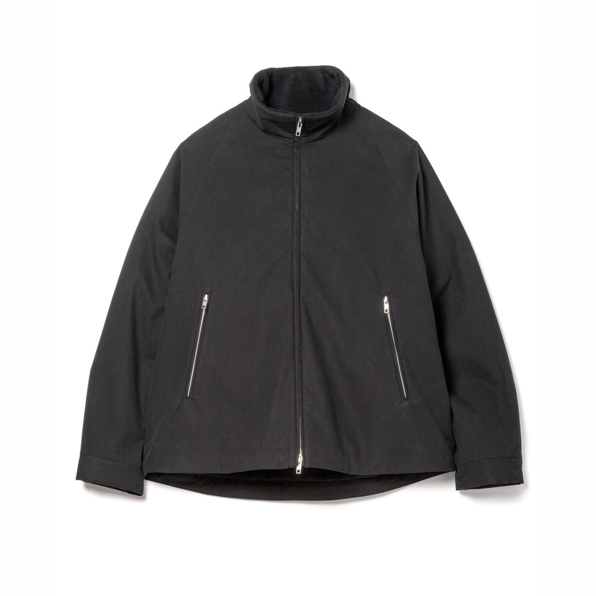 Sandinista Gentleman Stand Collor Jacket サンディニスタ ジェントルマン スタンドカラー ジャケット 60426WA03-OW【メンズ コンパクトヤーン スタンドカラージャケット ラグランスリーブ 26FW】