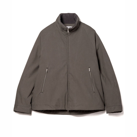 Sandinista Gentleman Stand Collor Jacket サンディニスタ ジェントルマン スタンドカラー ジャケット 60426WA03-OW【メンズ コンパクトヤーン スタンドカラージャケット ラグランスリーブ 26FW】