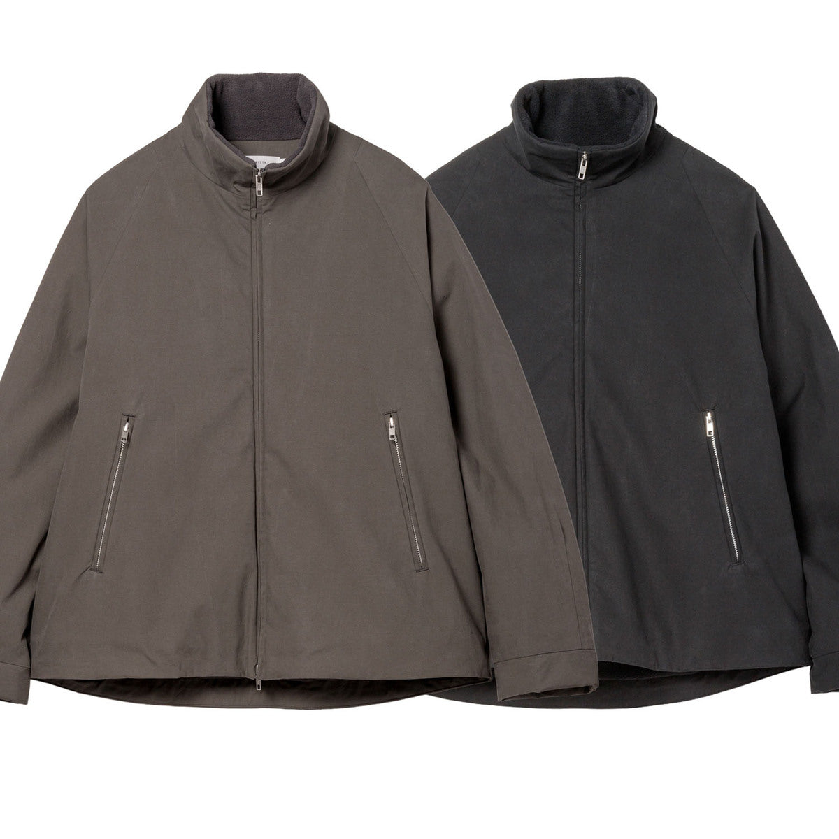 Sandinista Gentleman Stand Collor Jacket サンディニスタ ジェントルマン スタンドカラー ジャケット 60426WA03-OW【メンズ コンパクトヤーン スタンドカラージャケット ラグランスリーブ 26FW】