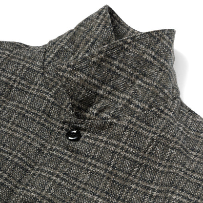 Sandinista Cotton Tweed Check Shirt Jacket サンディニスタ コットン ツイード チェック シャツ ジャケット 60426WA05-TP【メンズ コットンツイード チェック シャツジャケット 26FW】