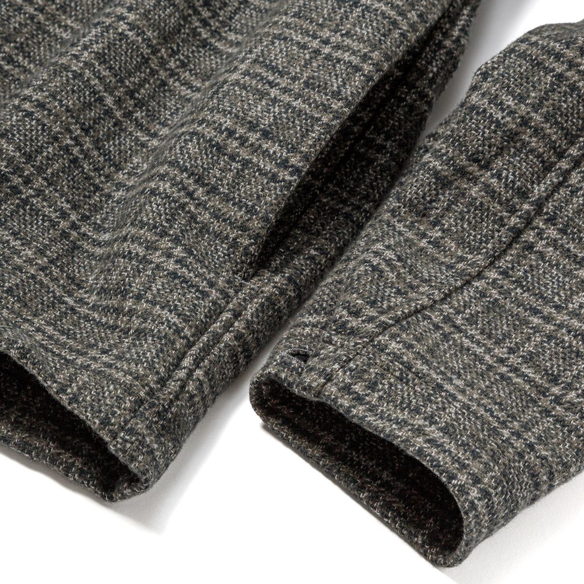 Sandinista Cotton Tweed Check Shirt Jacket サンディニスタ コットン ツイード チェック シャツ ジャケット 60426WA05-TP【メンズ コットンツイード チェック シャツジャケット 26FW】