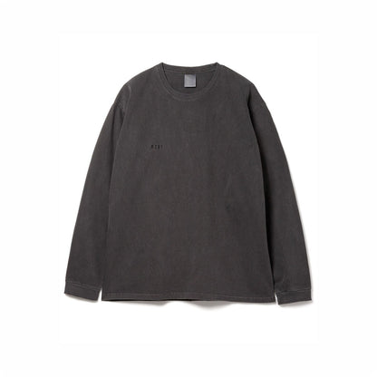 Sandinista Error Pigment Dye L-S Tee サンディニスタ エラー ピグメント ダイ L-S Tシャツ KN-PL-018【メンズ ロングスリーブTシャツ 長袖 刺繍 ヘビー天竺 26FW】