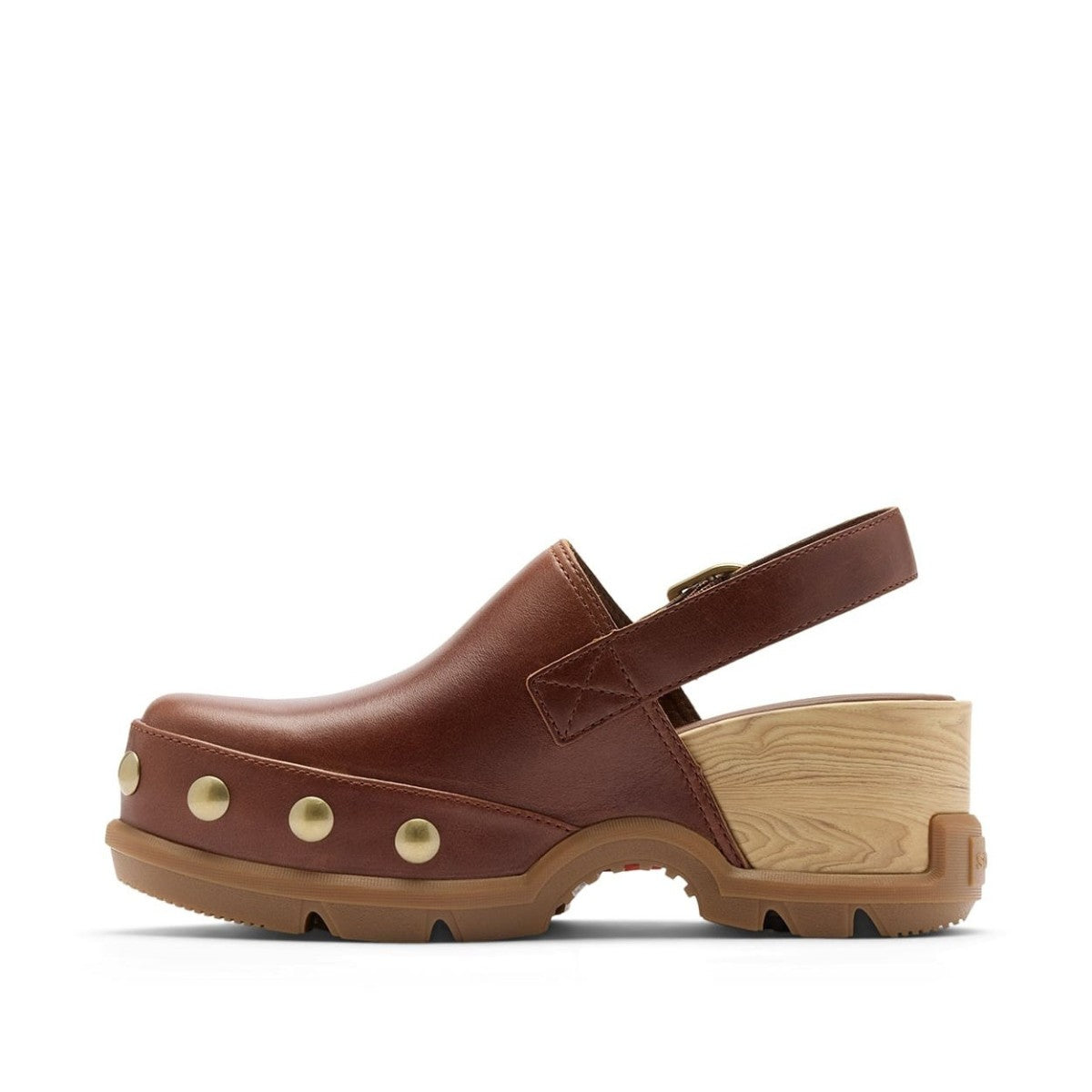 SOREL ROMIN CLOG RIVET ソレル ローミンクロッグ リベット NL5226-244【レディース クロッグサンダル レザー ヒールストラップ 軽量 26FW】