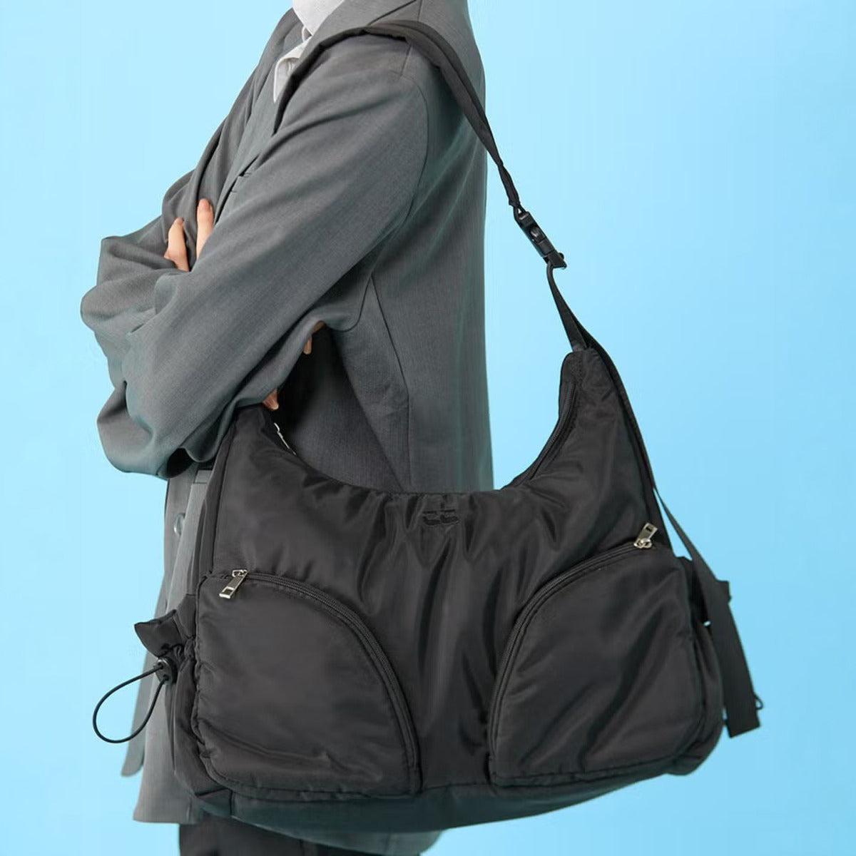 Casselini Round Big Shoulder キャセリーニ ラウンド ビック ショルダー 262-110501【レディース ショルダーバッグ 大容量 通勤・通学 デイリーユース 26FW】