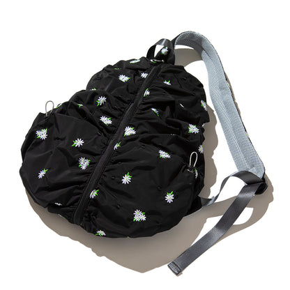 Casselini Gather Body Bag キャセリーニ ギャザー ボディー バッグ 262-110504【レディース ボディバッグ ドローストリング ギャザーデザイン 軽量 26FW】