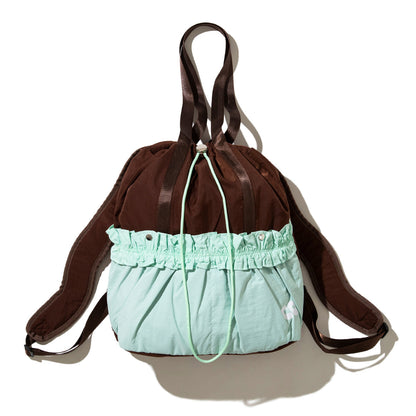Casselini 2way Gather Napsack キャセリーニ 2WAYギャザーナップサック 262-110515【レディース ナップザック トートバッグ バイカラー 2WAY仕様 カジュアル 26FW】