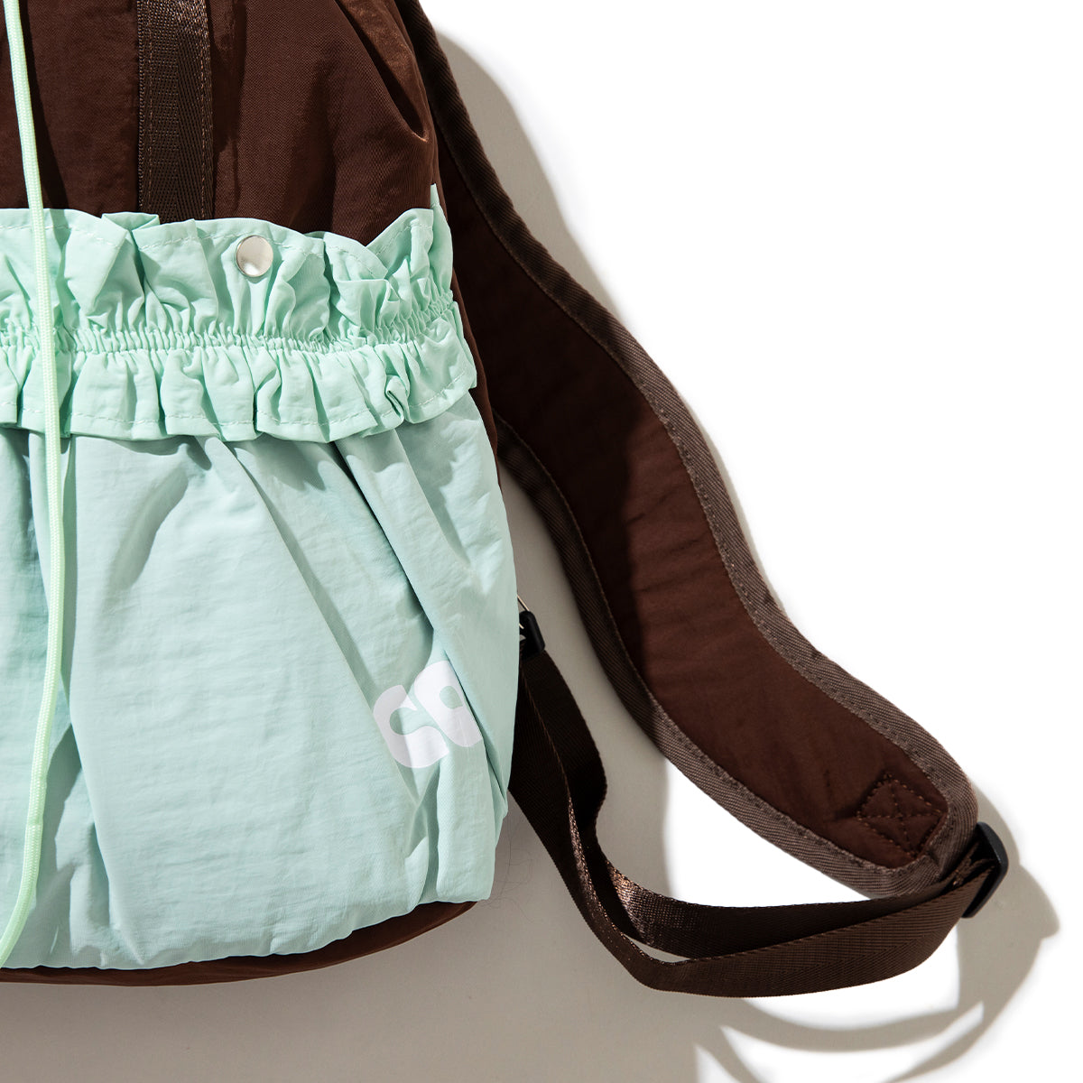 Casselini 2way Gather Napsack キャセリーニ 2WAYギャザーナップサック 262-110515【レディース ナップザック トートバッグ バイカラー 2WAY仕様 カジュアル 26FW】