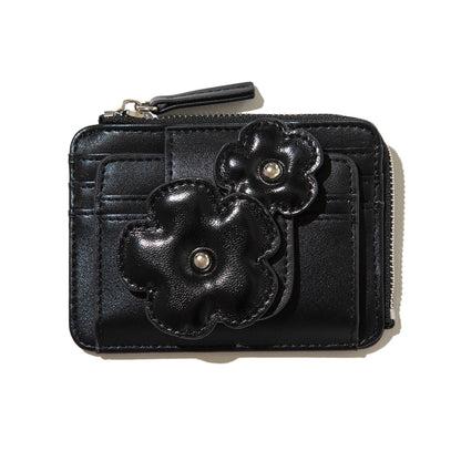 Casselini Pukkuri Flower Card Case キャセリーニ プックリフラワーカードケース 262-110605【レディース カードケース フラワーデザイン 薄型  26FW】